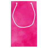 Magenta Cloud-Effekt Kleine Geschenktüte (Rückseite)