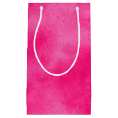 Magenta Cloud-Effekt Kleine Geschenktüte (Vorderseite)