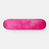 Magenta Cloud-Effekt Skateboard (Horizontal)