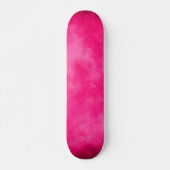 Magenta Cloud-Effekt Skateboard (Vorne)