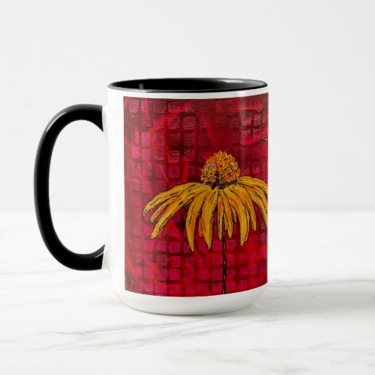 Magenta Coneflower Tasse (Links)