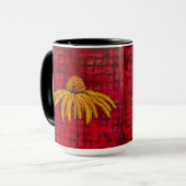 Magenta Coneflower Tasse (Vorderseite Links)