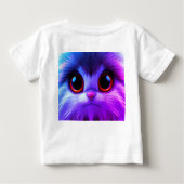 Magenta-Cute Baby T-shirt (Rückseite)