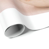 Magenta Dahlias Gift Wrap Geschenkpapier (Rolleneckpunkt)