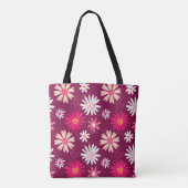 Magenta Daisy Design Tasche (Rückseite)
