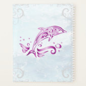 Magenta Dolphin Personalisiert Planer (Rückseite)