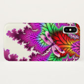Magenta Dragonfly iPhone X Fall Case-Mate iPhone Hülle (Rückseite (Horizontal))