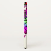 Magenta Dragonfly iPhone X Fall Case-Mate iPhone Hülle (Hinten/Rechts)