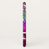 Magenta Dragonfly iPhone X Fall Case-Mate iPhone Hülle (Hinten/Links)