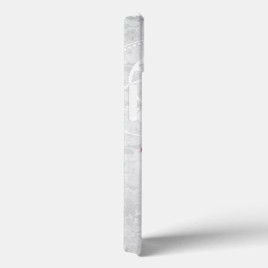 Magenta Dragonfly Personalisiert Case-Mate iPhone Hülle (Rückseite / Rechts)