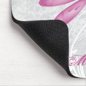 Magenta Dragonfly Personalisiert Mouse Pad Mousepad (Ecke)