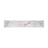 Magenta Dragonfly Wedding Invite Bly Band (Flach)