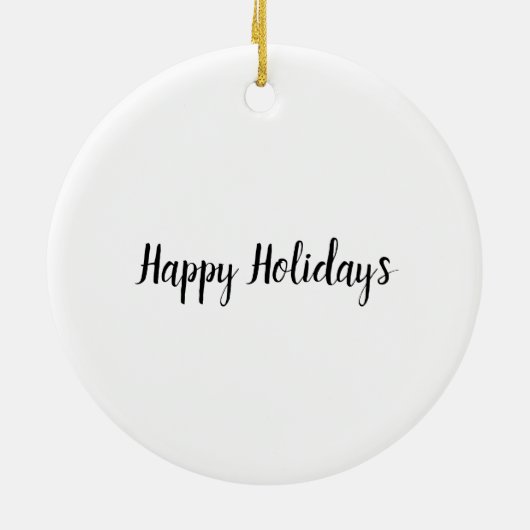 Magenta dunkelrosa Rosa Funkel Glitzer Monogram Keramik Ornament (Hinten)