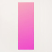 Magenta-Farbverlauf Yogamatte (Rückseite)