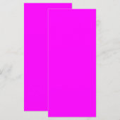 Magenta-Flachkarte (Vorne/Hinten)