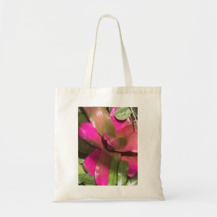 Magenta Floral Tragetasche