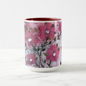 Magenta Flows Kaffee Tasse (Zentrum)