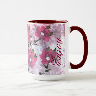 Magenta Flows Kaffee Tasse