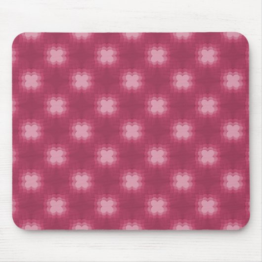 Magenta Funky Flair Mousepad (Vorne)