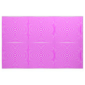 Magenta Funky Sun Rays Hintergrund Stoff (Fat Quarter (45,7 x 55,9 cm))
