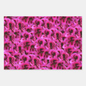 Magenta Geranium Blume, Geschenkpapier Set (Vorderseite 2)