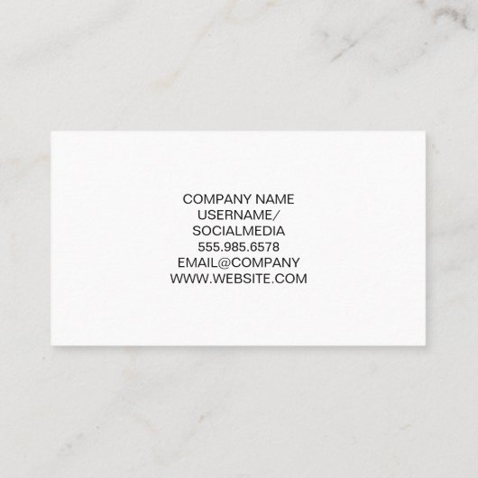 Magenta Glitzer Salon Scissors | Hair Stylist-Logo Visitenkarte (Rückseite)