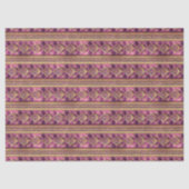 Magenta Gold Christmas Pattern#27 ID1009 Seidenpapier (Vorderseite)