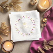 Magenta Gold Weihnachten Fa La ID1009