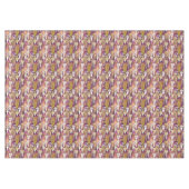 Magenta Gold Weihnachtsmuster#25 ID1009 Tischdecke (Vorderseite (Horizontal))