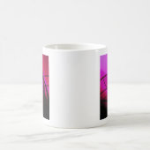 Magenta Grass Dance Kaffeetasse (Mittel)