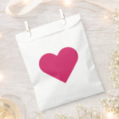 Magenta Heart Geschenktütchen (Ausgeschnitten)