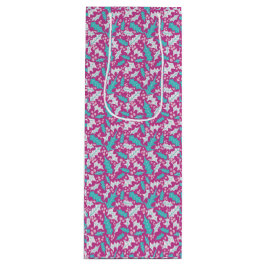 Magenta Holly Wine Geschenktasche Geschenktüte Für Weinflaschen