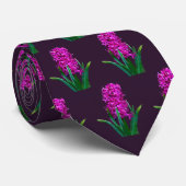 Magenta Hyacinth Krawatte (Gerollt)