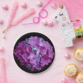 Magenta Hydrangea Pappteller (Party)