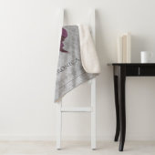 Magenta Jeweled Butterfly Sherpadecke (Beispiel)