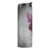 Magenta Jeweled Butterfly Thermosbecher (Nach links gedreht)
