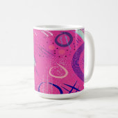 Magenta Joy Kaffeetasse (VorderseiteRechts)