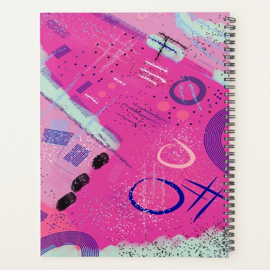 Magenta Joy Planer (Rückseite)