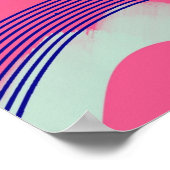 Magenta Joy Poster (Ecke)