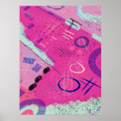 Magenta Joy Poster (Vorne)