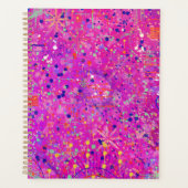 Magenta-Jubiläums-Abstract-Print  Planer (Vorderseite)