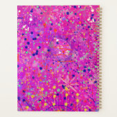 Magenta-Jubiläums-Abstract-Print  Planer (Rückseite)