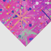 Magenta-Jubiläums-Abstract-Print  Seidenpapier (Detail)