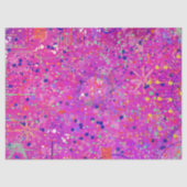 Magenta-Jubiläums-Abstract-Print  Seidenpapier (Vorderseite)