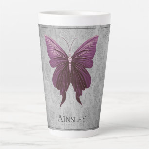 Magenta Juwelen-Schmetterling Milchtasse