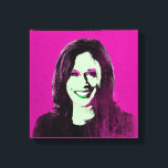 Magenta Kamala Harris Pop Art Leinwanddruck<br><div class="desc">Politischer Pop Art Gear und politische Geschenke von PolitiClothes.com & PolitiCardz.com finden die einzigartigsten Wahlen und politischen Geschenke inklusive: politische T - Shirt, politische Autoaufkleber, politische Buttons, politische Poster, politische Buttone, politische Karten, politische Tasse, politische Plakate, politische Zeichen und mehr! Politische Kunst & Gear: http://www.PolitiClothes.com Politische Karten und Geschenke: http://www.PolitiCardz.com...</div>