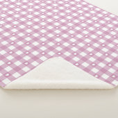 Magenta-Karo Sherpadecke (3/4)