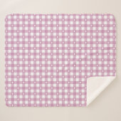 Magenta-Karo Sherpadecke (Vorderseite (Horizontal))