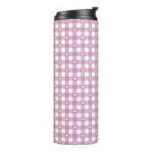 Magenta-Karo Thermosbecher (Nach links gedreht)