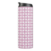 Magenta-Karo Thermosbecher (Nach rechts gedreht)